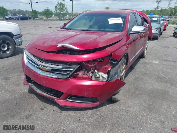 2015 Chevrolet Impala LTZ with VIN 2G1165S32F9177468, listed as a IAAI auction lot 41966941 with 259,894 mi miles. Bid and sale history available at carsss.com. Image 6.