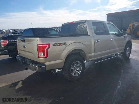 2017 Ford F-150 XL with VIN 1FTEW1EG3HKD81780, listed as a IAAI auction lot 41644328 with 143,667 mi miles. Bid and sale history available at carsss.com. Image 4.