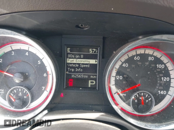 2013 Dodge Durango Crew with VIN 1C4SDHDT5DC637535, listed as a IAAI auction lot 41867982 with 162,569 mi miles and . Bid and sale history available at DreamBid. Image 15.