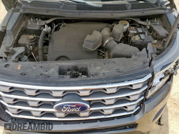 2017 Ford Explorer XLT with VIN 1FM5K7D87HGC22106, listed as a Copart auction lot 58682755 with 122,488 mi miles and Salvage title. Bid and sale history available at DreamBid. Image 12.