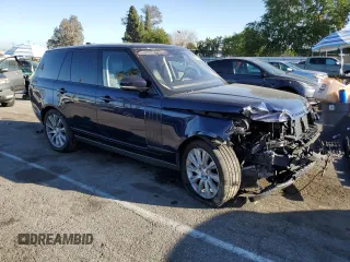 2018 Land Rover Range Rover HSE z VIN SALGS2SV0JA511564, wystawiony jako Copart lot #46635235 z przebiegiem 67 779 mil mil oraz Szkoda całkowita • Salvage title. Historia ofert i sprzedaży dostępna na DreamBid. Obrazek 4.