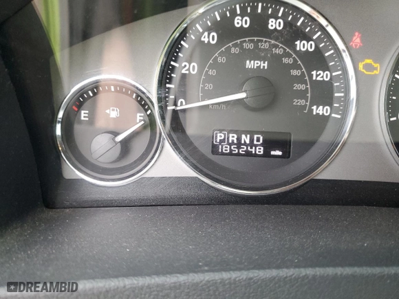 2009 Jeep Grand Cherokee Limited with VIN 1J8HR58TX9C504077, listed as a Copart auction lot 47418665 with 185,248 mi miles and Salvage Title. Bid and sale history available at carsss.com. Image 9.