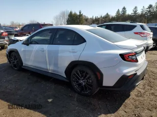 2022 Subaru WRX Limited with VIN JF1VBAL65N9023756, listed as a Copart auction lot 44379575 with 15,095 mi miles and Salvage Title. Bid and sale history available at carsss.com. Image 2.
