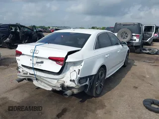 2017 Audi A4 with VIN WAUMNAF42HA040313, listed as a IAAI auction lot 42098351 with Not provided miles and . Bid and sale history available at DreamBid. Image 4.