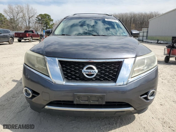 2014 Nissan Pathfinder Platinum with VIN 5N1AR2MN0EC640609, listed as a Copart auction lot 49538315 with NaN miles and Clean Title. Bid and sale history available at carsss.com. Image 5.