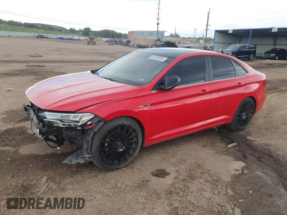 2019 Volkswagen Jetta S with VIN 3VWC57BU1KM142135, listed as a Copart auction lot 60785685 with 46,066 mi miles and Salvage title. Bid and sale history available at DreamBid. Image 1.