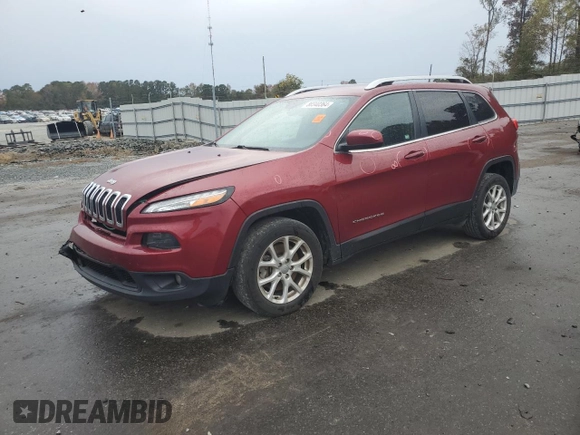 2016 Jeep Cherokee Latitude with VIN 1C4PJLCS1GW247965, listed as a Copart auction lot 80340364 with 114,182 mi miles and Salvage Title. Bid and sale history available at carsss.com. Image 1.