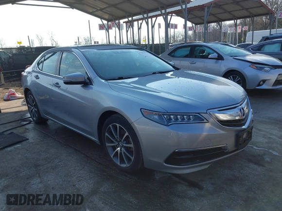 2017 Acura TLX V6 w/Technology Pkg with VIN 19UUB2F57HA002961, listed as a IAAI auction lot 41482815 with 55,528 mi miles and . Bid and sale history available at DreamBid. Image 1.