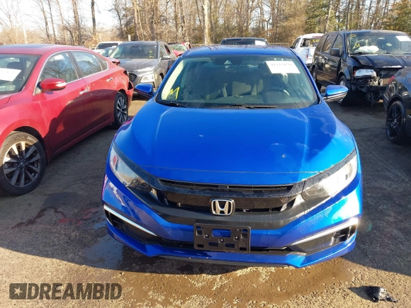2020 Honda Civic LX with VIN 2HGFC2F6XLH536934, listed as a IAAI auction lot 41413070 with 62,773 mi miles and . Bid and sale history available at DreamBid. Image 12.