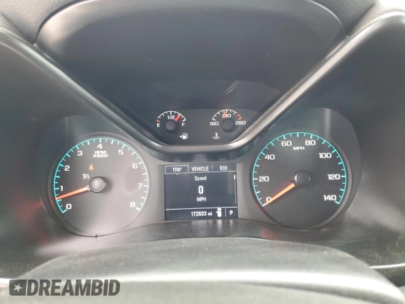 2021 Chevrolet Colorado 2WD Work Truck with VIN 1GCGSBEN5M1279342, listed as a Copart auction lot 53841235 with 172,603 mi miles and Clean title. Bid and sale history available at DreamBid. Image 9.
