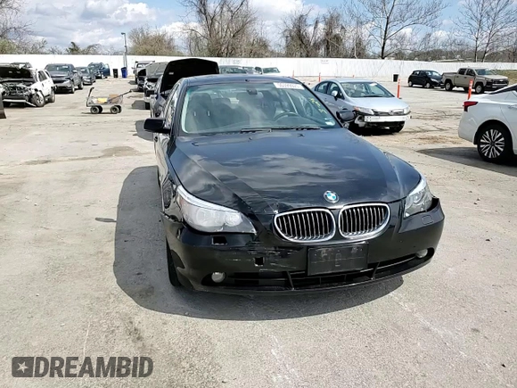 2007 BMW 5 Series 525i with VIN WBANE53577CY08041, listed as a Copart auction lot 50399925 with Not Provided miles and Salvage Title. Bid and sale history available at carsss.com. Image 10.