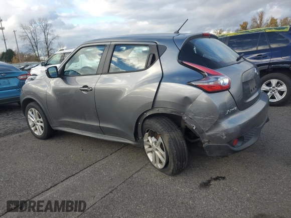 2016 Nissan Juke S with VIN JN8AF5MV2GT656185, listed as a Copart auction lot 81964514 with 92,658 mi miles and Salvage Title. Bid and sale history available at carsss.com. Image 2.