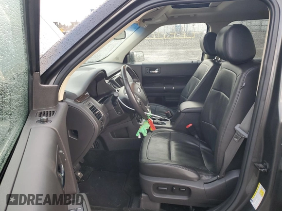 2016 Ford Flex SEL with VIN 2FMHK6C80GBA04071, listed as a Copart auction lot 51068715 with 104,216 mi miles and Salvage Title. Bid and sale history available at carsss.com. Image 7.