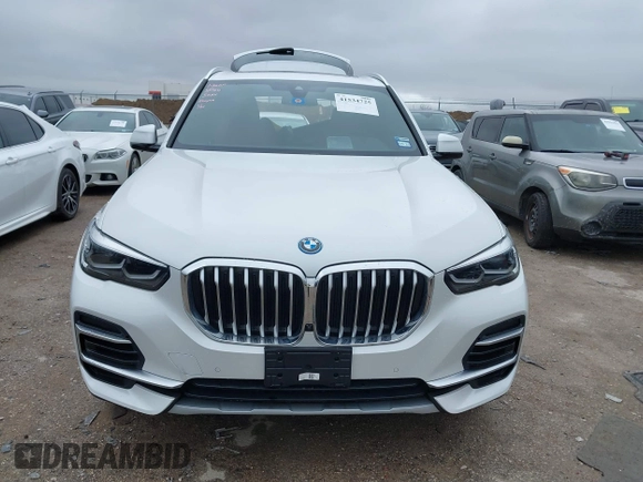 2023 BMW X5 xDrive45e with VIN 5UXTA6C02P9R94549, listed as a IAAI auction lot 41534725 with 8,698 mi miles. Bid and sale history available at carsss.com. Image 13.