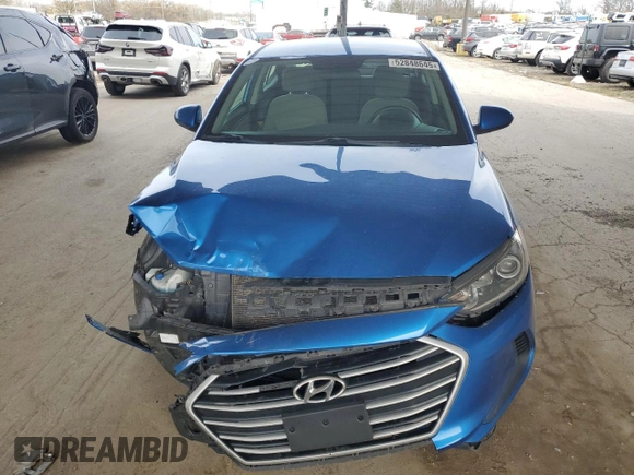 2018 Hyundai Elantra SEL with VIN 5NPD84LFXJH308525, listed as a Copart auction lot 52848645 with 96,191 mi miles and Salvage Title. Bid and sale history available at DreamBid. Image 5.
