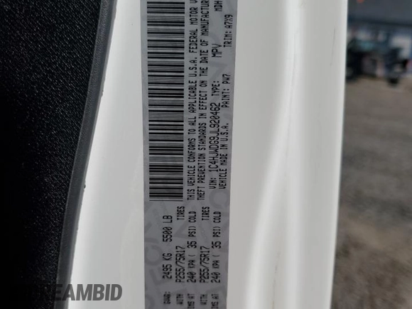 2018 Jeep Wrangler JK Unlimited Sport S with VIN 1C4HJWDG9JL920462, listed as a Copart auction lot 70134094 with 64,636 mi miles and Salvage Title. Bid and sale history available at carsss.com. Image 16.