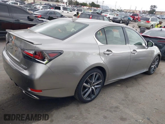 2016 Lexus GS 350 with VIN JTHBZ1BL6GA001569, listed as a IAAI auction lot 41809414 with 46,798 mi miles. Bid and sale history available at carsss.com. Image 4.
