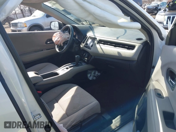 2018 Honda HR-V LX with VIN 3CZRU6H32JM722057, listed as a IAAI auction lot 41804600 with 100,468 mi miles. Bid and sale history available at carsss.com. Image 5.