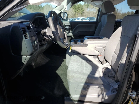 2015 Chevrolet Silverado 1500 LS with VIN 1GCRCPEH4FZ380583, listed as a Copart auction lot 49405885 with 51,436 mi miles and Salvage Title. Bid and sale history available at DreamBid. Image 7.