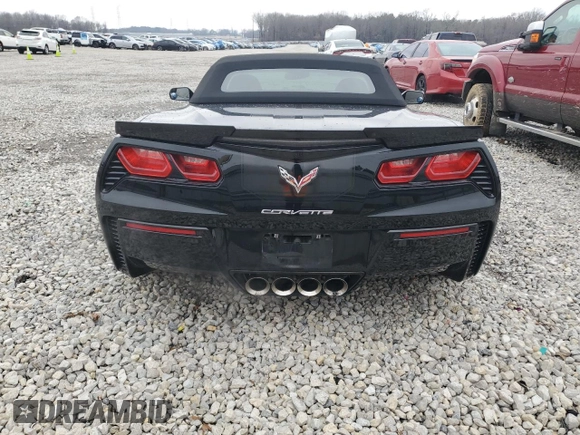 2017 Chevrolet Corvette with VIN 1G1Y13D79H5114515, listed as a Copart auction lot 45343615 with 30,078 mi miles and Salvage title. Bid and sale history available at DreamBid. Image 6.