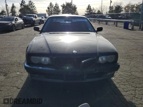 1999 BMW 7 Series 740il with VIN WBAGH833XXDP05481, listed as a Copart auction lot 85510534 with 159,680 mi miles and Salvage Title. Bid and sale history available at carsss.com. Image 5.