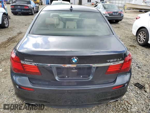 2013 BMW 7 Series 750Li xDrive с VIN WBAYF8C55DD140581, выставлен на аукционе Copart как лот 62969305 с пробегом 119 087 миль миль и Чистый • Clean title. История ставок и продаж доступна на DreamBid. Изображение 6.