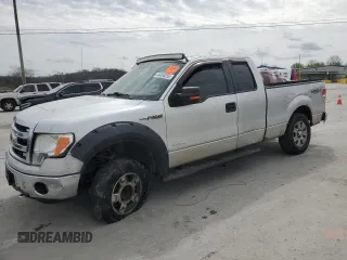 2013 Ford F-150 XL with VIN 1FTFX1ET0DFA40645, listed as a Copart auction lot 49404255 with 297,227 mi miles and Salvage Title. Bid and sale history available at carsss.com. Image 1.