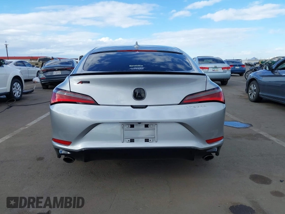 2023 Acura Integra w/A-Spec Package with VIN 19UDE4H30PA024622, listed as a IAAI auction lot 41772683 with 25,131 mi miles and . Bid and sale history available at DreamBid. Image 17.