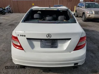 2009 Mercedes-Benz C 300 Sport with VIN WDDGF54X39F213185, listed as a Copart auction lot 51691235 with 128,750 mi miles and Salvage title. Bid and sale history available at DreamBid. Image 6.