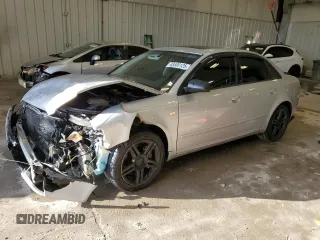 2006 Audi A4 2.0T with VIN WAUDF78E26A256634, listed as a Copart auction lot 48500125 with 139,267 mi miles and Non Repairable. Bid and sale history available at carsss.com. Image 1.