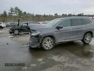 2022 Honda Pilot Touring 7-Passenger with VIN 5FNYF6H64NB014327, listed as a Copart auction lot 45166475 with 66,779 mi miles and Salvage Title. Bid and sale history available at carsss.com. Image 11.