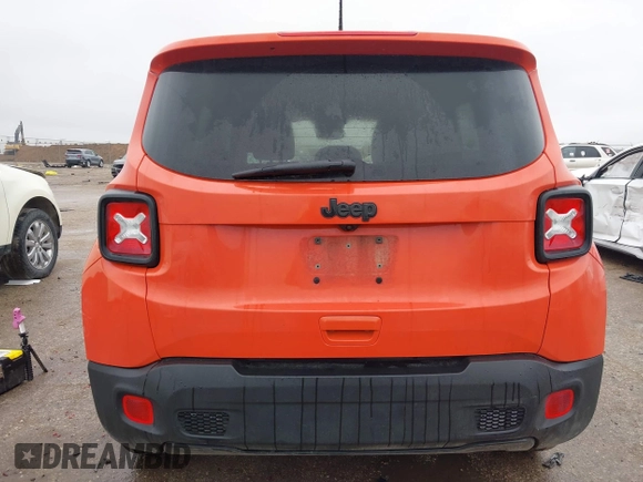 2020 Jeep Renegade Altitude with VIN ZACNJABB3LPM05319, listed as a IAAI auction lot 41491809 with 95,043 mi miles and . Bid and sale history available at DreamBid. Image 16.