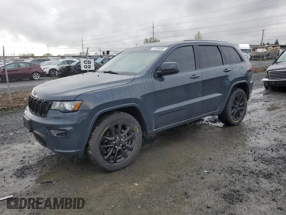 2018 Jeep Grand Cherokee Altitude with VIN 1C4RJFAG5JC219944, listed as a Copart auction lot 52030365 with 99,463 mi miles and Salvage title. Bid and sale history available at DreamBid. Image 1.