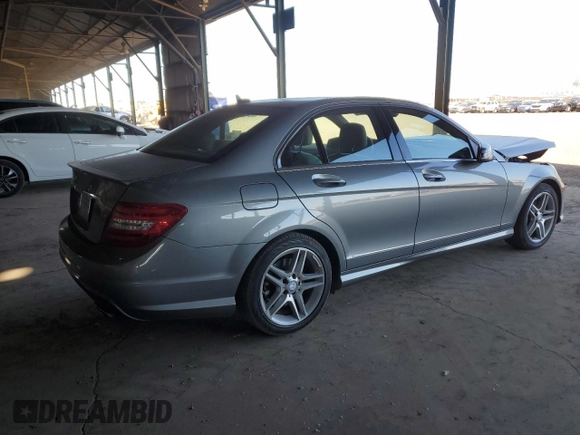 2013 Mercedes-Benz C 350 Sport with VIN WDDGF5HBXDA863667, listed as a Copart auction lot 88227225 with 79,624 mi miles and Salvage Title. Bid and sale history available at DreamBid. Image 3.