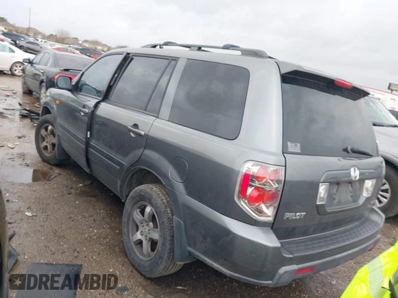 2007 Honda Pilot EX-L with VIN 5FNYF18697B002843, listed as a IAAI auction lot 41549328 with 202,365 mi miles and . Bid and sale history available at DreamBid. Image 3.