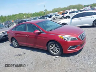 2016 Hyundai Sonata SE with VIN 5NPE24AF0GH426827, listed as a IAAI auction lot 42163411 with 120,294 mi miles and . Bid and sale history available at carsss.com. Image 13.
