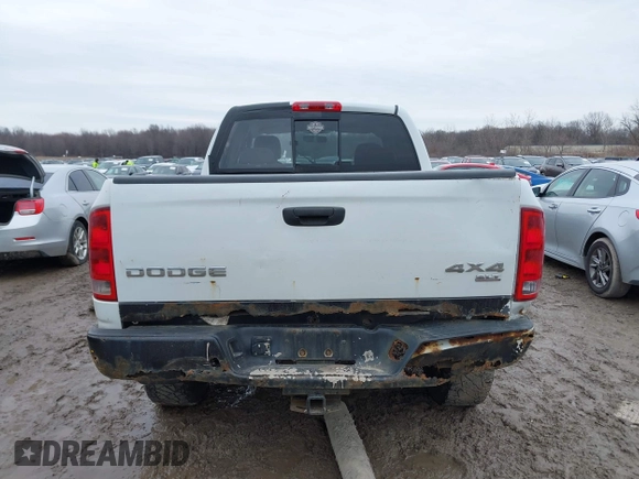 2004 Dodge 1500 SLT with VIN 1D7HU18N24S661588, listed as a IAAI auction lot 41703513 with 200,890 mi miles and . Bid and sale history available at carsss.com. Image 16.