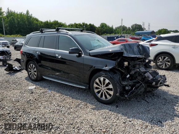 2017 Mercedes-Benz GLS 450 z VIN 4JGDF6EE4HA782960, wystawiony jako Copart lot #60368235 z przebiegiem 88 178 mil mil oraz Szkoda całkowita • Salvage title. Historia ofert i sprzedaży dostępna na DreamBid. Obrazek 4.