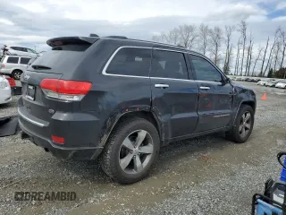 2015 Jeep Grand Cherokee Overland with VIN 1C4RJFCT2FC944001, listed as a Copart auction lot 50500105 with 96,778 mi miles and Salvage Title. Bid and sale history available at carsss.com. Image 3.