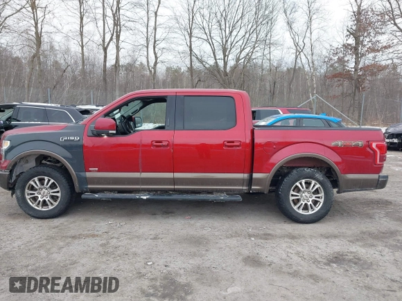 2015 Ford F-150 XLT with VIN 1FTEW1EP0FKE95314, listed as a IAAI auction lot 41471793 with 107,715 mi miles. Bid and sale history available at carsss.com. Image 14.