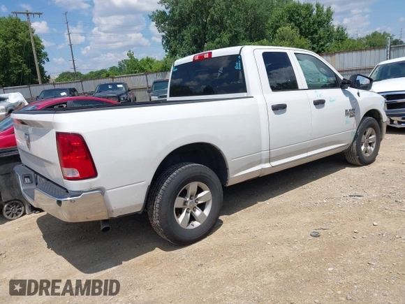 2019 Ram 1500 Tradesman with VIN 1C6RR6FG1KS704789, listed as a IAAI auction lot 42631637 with 130,486 mi miles and . Bid and sale history available at DreamBid. Image 4.