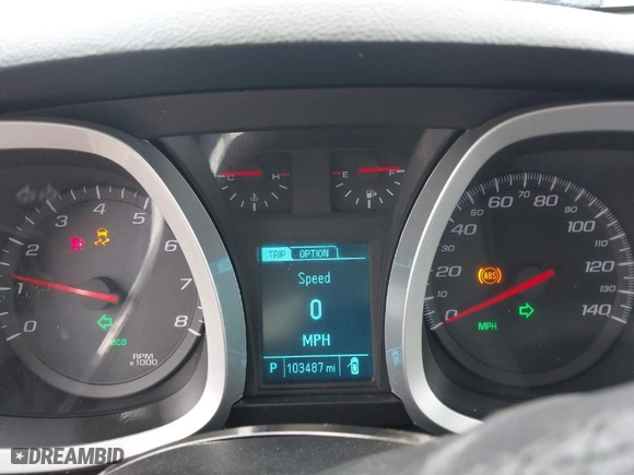 2015 Chevrolet Equinox LTZ with VIN 1GNFLHEK4FZ125377, listed as a IAAI auction lot 41030883 with 103,487 mi miles. Bid and sale history available at carsss.com. Image 7.