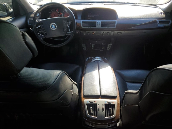 2004 BMW 7 Series 745Li with VIN WBAGN63444DS47874, listed as a Copart auction lot 88582125 with 172,419 mi miles and Clean title. Bid and sale history available at DreamBid. Image 8.