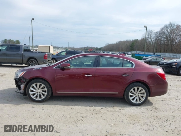 2015 Buick LaCrosse Leather with VIN 1G4GB5G36FF343550, listed as a IAAI auction lot 41623472 with 166,912 mi miles and . Bid and sale history available at DreamBid. Image 15.