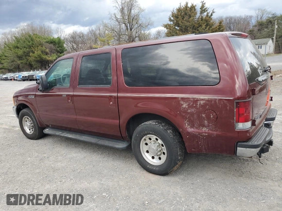 2001 Ford Excursion Special Serv z VIN 1FMNU40L91EB52063, wystawiony jako Copart lot #50835925 z przebiegiem 264 567 mil mil oraz Czysty tytuł • Clean title. Historia ofert i sprzedaży dostępna na DreamBid. Obrazek 2.