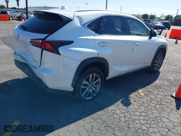 2016 Lexus NX 200t with VIN JTJYARBZ5G2044796, listed as a IAAI auction lot 41847783 with 53,333 mi miles and . Bid and sale history available at DreamBid. Image 4.