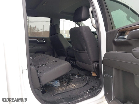 2022 Chevrolet Silverado 1500 LT with VIN 1GCPDKEK3NZ611703, listed as a IAAI auction lot 41298996 with 23,912 mi miles. Bid and sale history available at carsss.com. Image 8.