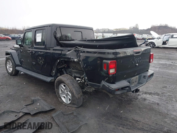 2022 Jeep Gladiator Texas Trail with VIN 1C6HJTAG1NL102451, listed as a IAAI auction lot 40969999 with 69,797 mi miles. Bid and sale history available at carsss.com. Image 3.