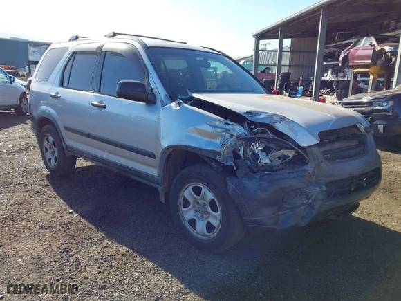 2005 Honda CR-V LX with VIN JHLRD78555C052043, listed as a IAAI auction lot 41156979 with 189,399 mi miles. Bid and sale history available at carsss.com. Image 6.