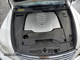 2011 Lexus LS 460 with VIN JTHBL5EFXB5105949, listed as a Copart auction lot 57102795 with 197,877 mi miles and Salvage title. Bid and sale history available at DreamBid. Image 11.